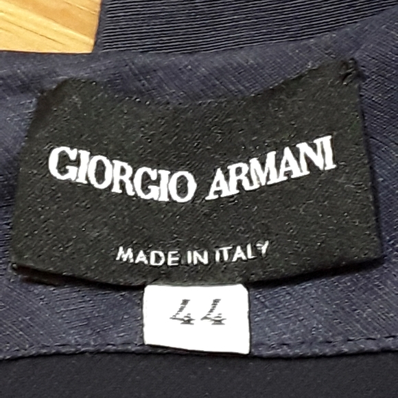 Giorgio Armani empire waist sleeveless dress size 44 US size 8 - Picture 3 of 12